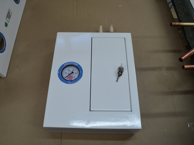 Коробка газовая этажная КГЭ01 врезная без сигнализации на 1 газ